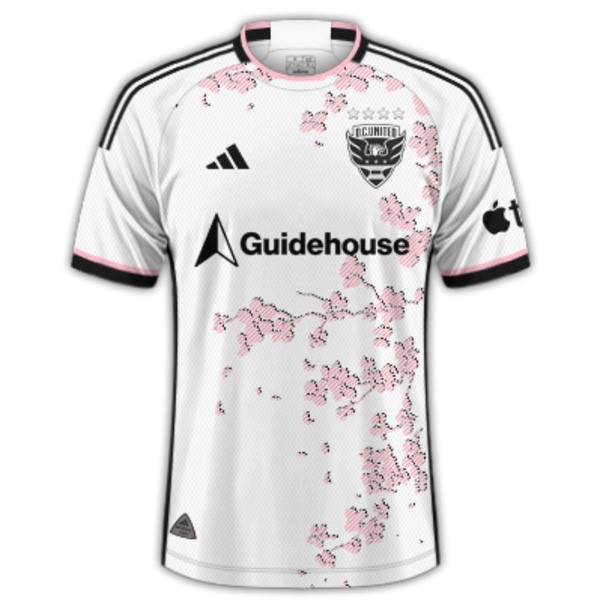 Tailandia Camiseta DC United Replica Segunda Ropa 2024/25